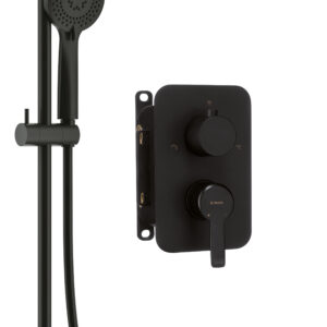 Zestaw prysznicowy podtynkowy z BOXem mieszaczowym