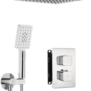 Zestaw prysznicowy podtynkowy z BOXem termostatycznym