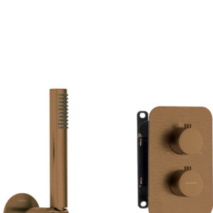 Zestaw prysznicowy podtynkowy z BOXem termostatycznym