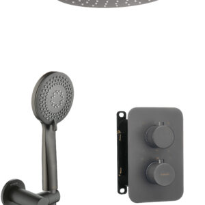 Zestaw prysznicowy podtynkowy z BOXem termostatycznym