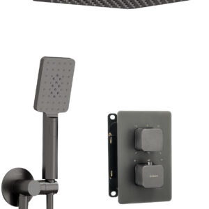 Zestaw prysznicowy podtynkowy z BOXem termostatycznym