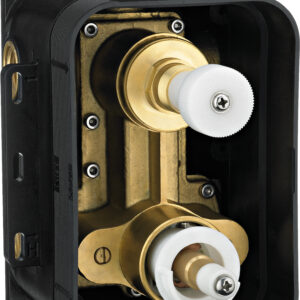 BOX podtynkowy termostatyczny z przełącznikiem natrysku