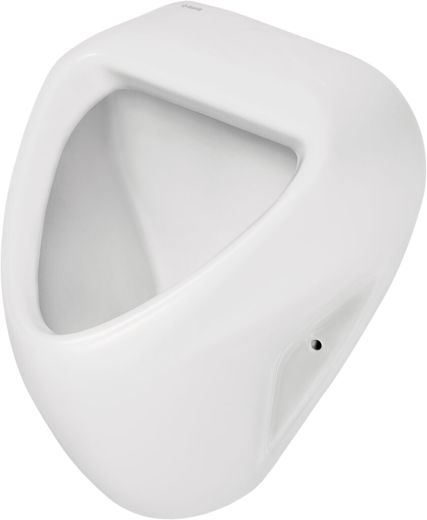 Pisuar wiszący – podłączenie wody od tyłu