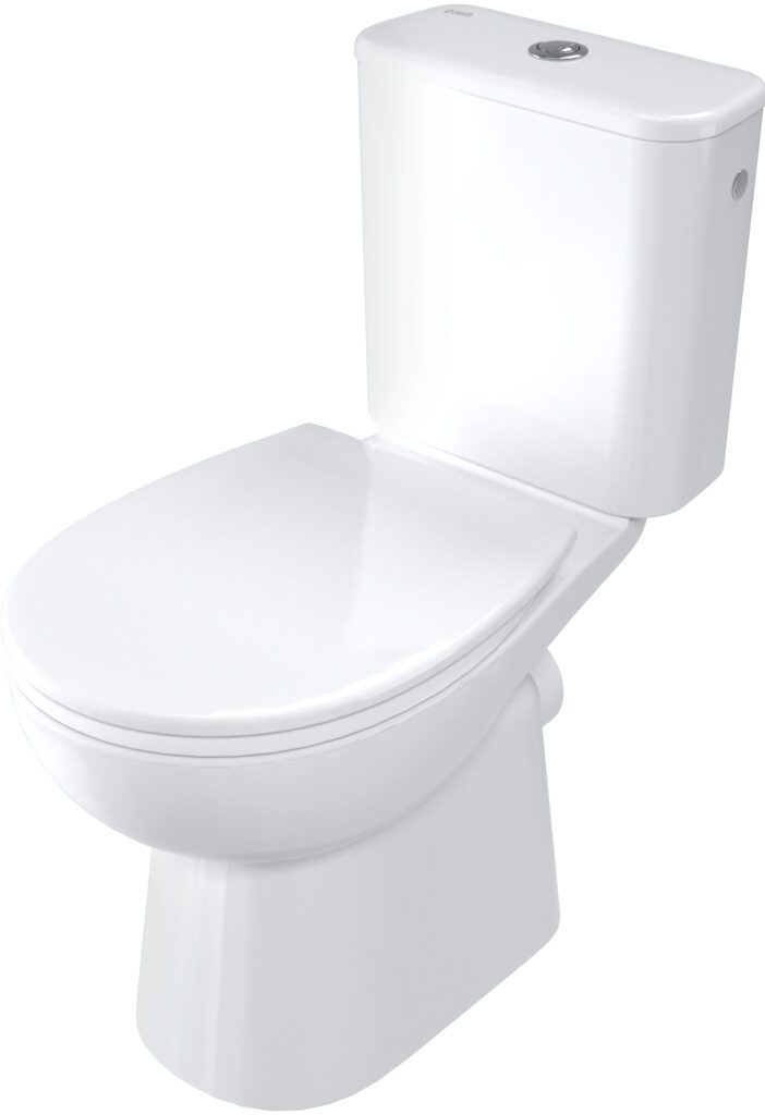 Miska WC kompakt bezkołnierzowa