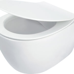 Miska WC z deską bezkołnierzowa