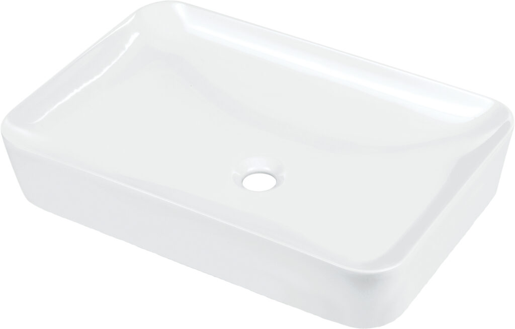 Umywalka ceramiczna nablatowa – 60×40 cm