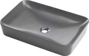 Umywalka ceramiczna nablatowa – 60×40 cm