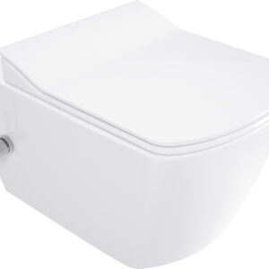 Miska WC z funkcją bidetu – z baterią mieszaczową