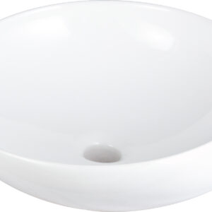 Umywalka ceramiczna nablatowa asymetryczna