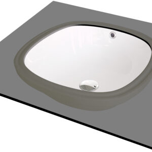 Umywalka ceramiczna podblatowa