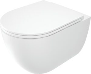 Miska WC z deską bezkołnierzowa