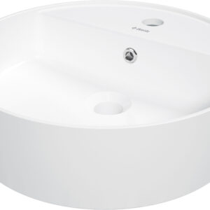 Umywalka ceramiczna nablatowa z miejscem na baterię
