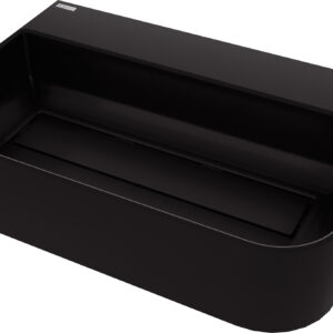 Umywalka granitowa nablatowa z miejscem na baterię – z maskownicą