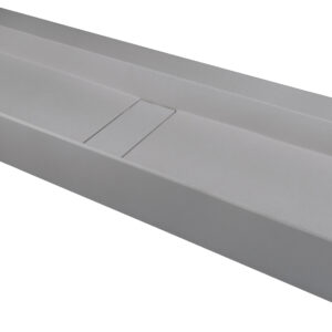 Umywalka granitowa nablatowa – z maskownicą