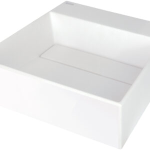 Umywalka granitowa nablatowa z miejscem na baterię – z maskownicą