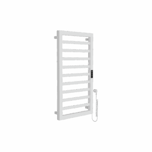 Brego Smart grzejnik łazienkowy elektryczny 91×50 cm, biały mat