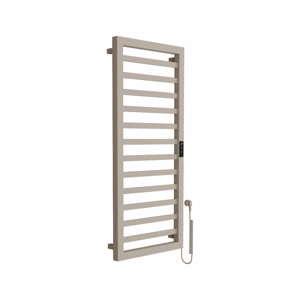 Brego Smart grzejnik łazienkowy elektryczny 115×50 cm, cappuccino