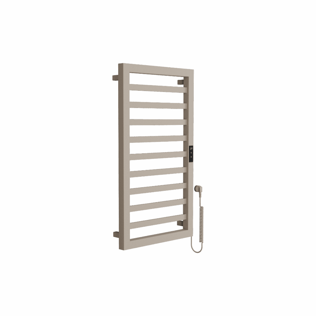 Brego Smart grzejnik łazienkowy elektryczny 91×50 cm, cappuccino