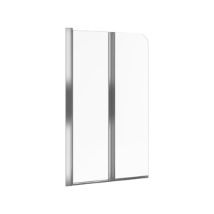 Fliper parawan nawannowy 80×140 cm 2-częściowy lewy, powłoka Clean Control, chrom