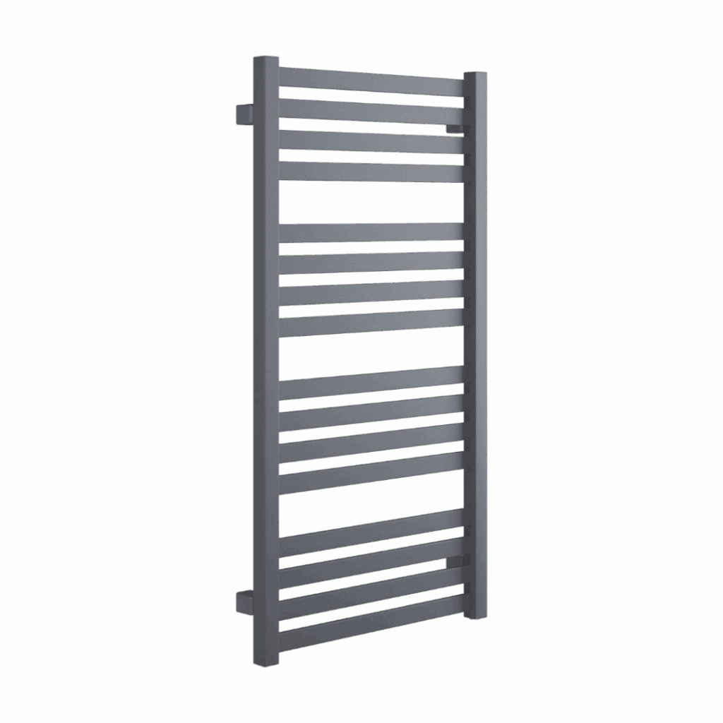Horos grzejnik łazienkowy 96×50 cm, szary metalik