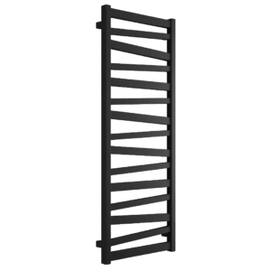 Italic grzejnik łazienkowy 131×50 cm, czarny soft