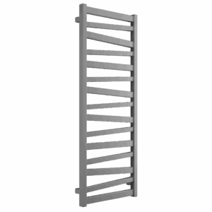 Italic grzejnik łazienkowy 131×50 cm, szary metalik