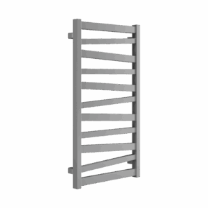 Italic grzejnik łazienkowy 95×50 cm, szary metalik