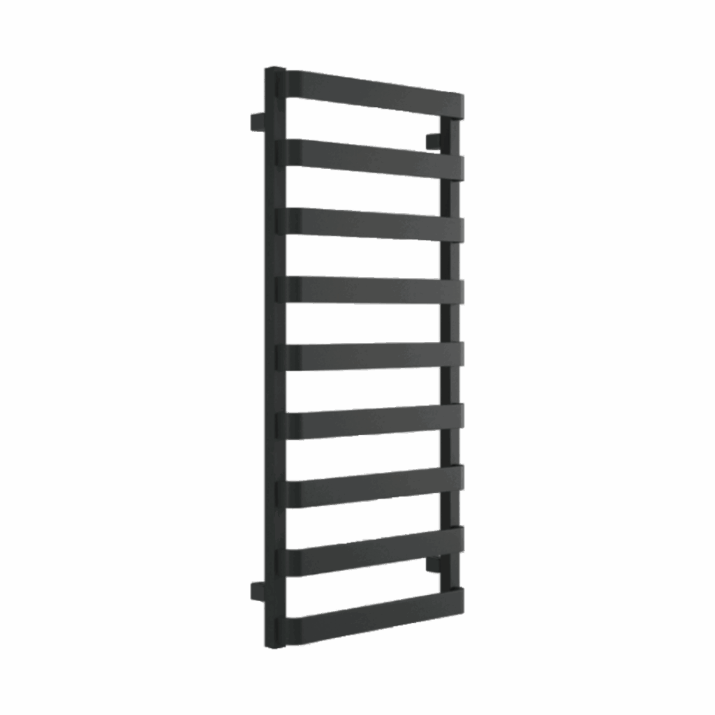 Meteor grzejnik łazienkowy 111×50 cm, czarny soft