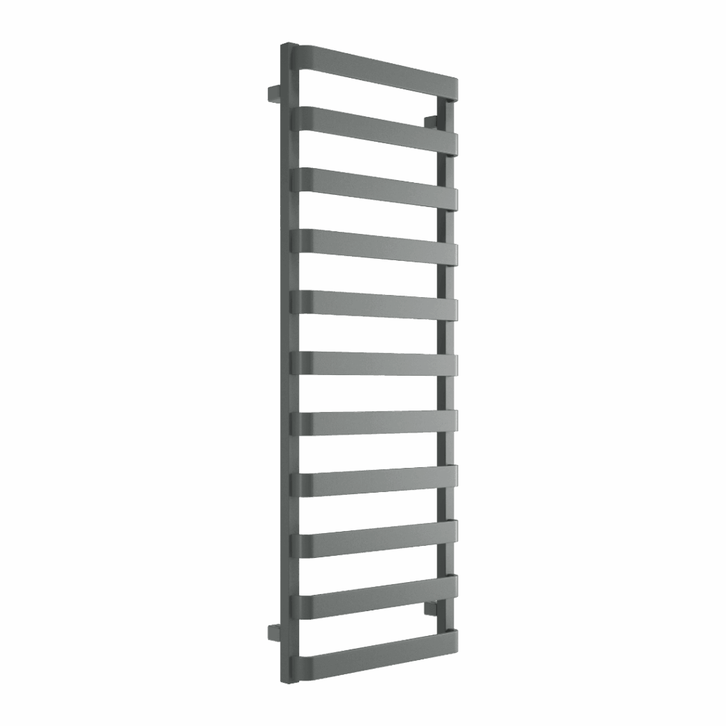 Meteor grzejnik łazienkowy 137×50 cm, szary metalik