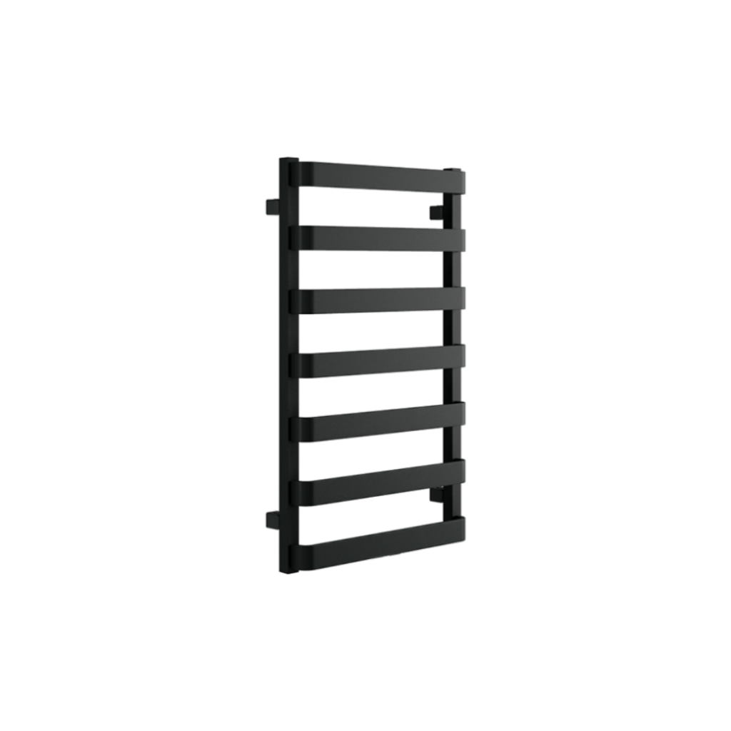 Meteor grzejnik łazienkowy 85×50 cm, czarny soft