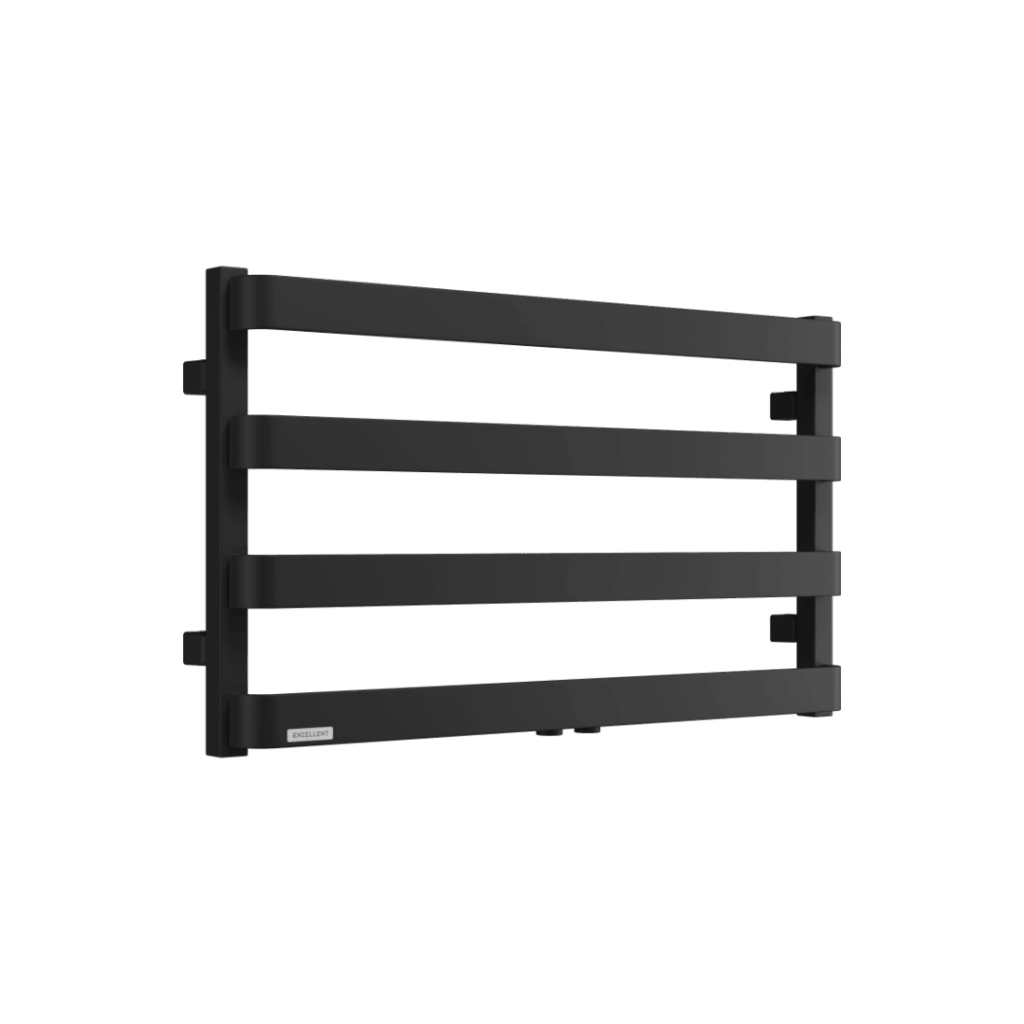 Meteor grzejnik łazienkowy wannowy 46×80 cm, czarny soft