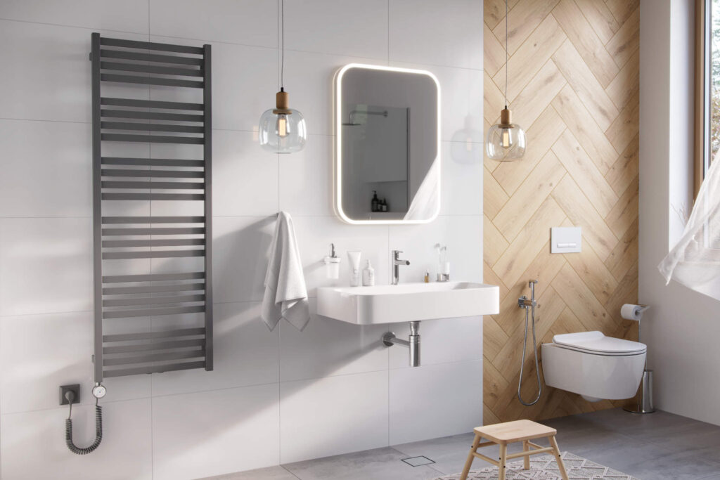 Westa grzałka elektryczna 600W, chrom