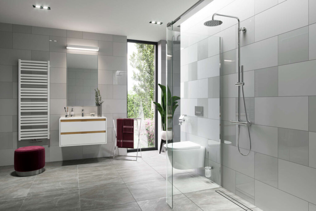 Horos grzejnik łazienkowy 146×50 cm, biały soft