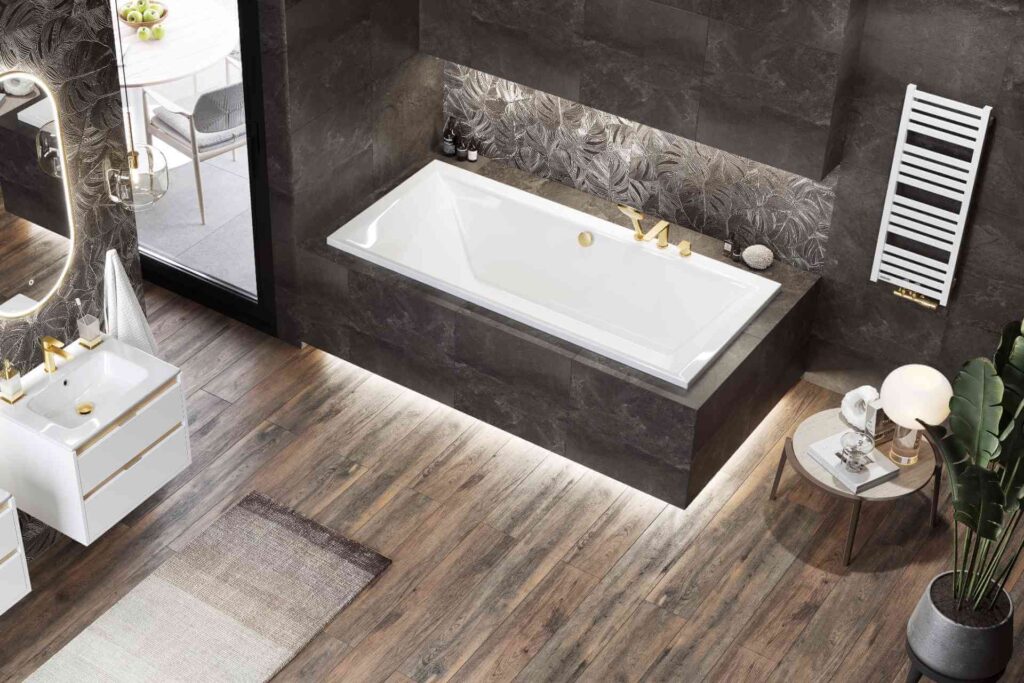 Horos grzejnik łazienkowy 96×35 cm, biały soft