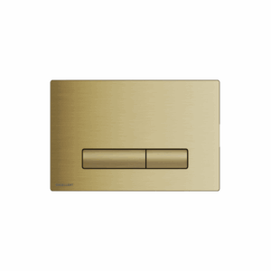 Aurro Fresh przycisk spłukujący do stelaża podtynkowego WC Shiro Premium, złoty szczotkowany