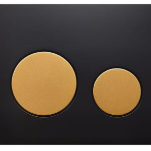 JOMO/WERIT PRZYCISK SWITCH CZARNY MATOWY / ZŁOTY MATOWY 102-000000442