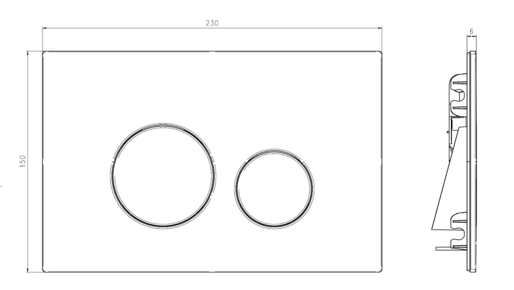 JOMO/WERIT PRZYCISK SWITCH ZŁOTY POŁYSK 102-000000538