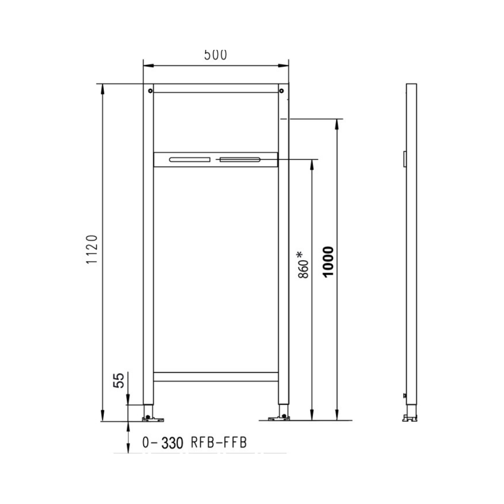 Rysunek techniczny produktu