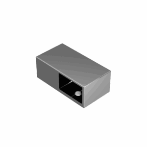 Vidoq łącznik wsporników ścianek kabiny walk-in, chrom