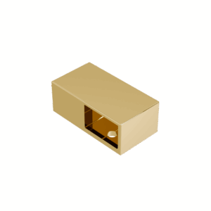 Vidoq łącznik wsporników ścianek kabiny walk-in, złoty połysk