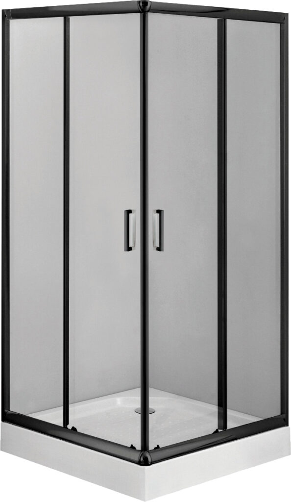 Kabina prysznicowa z brodzikiem kwadratowa 90×90 cm