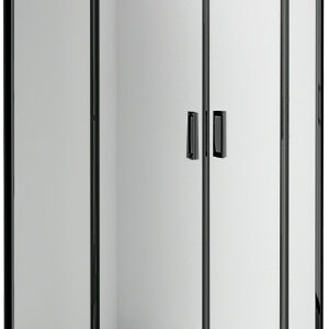 Kabina prysznicowa z brodzikiem półokrągła 80×80 cm