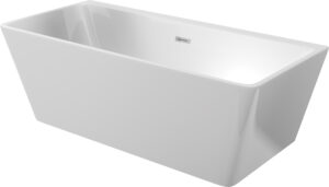 Wanna akrylowa przyścienna/wolnostojąca prostokątna – 160 cm