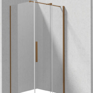 Kabina prysznicowa prostokątna 100×90 cm