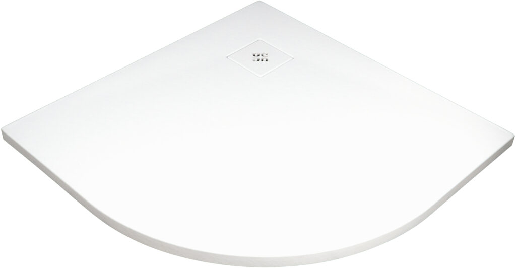 Deante SILIA Brodzik akrylowy półokrągły 90×90 cm