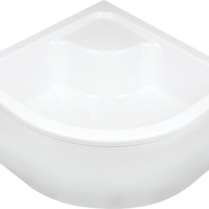 Brodzik akrylowy półokrągły 80×80 cm – głęboki