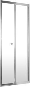 Drzwi prysznicowe wnękowe 80 cm – składane