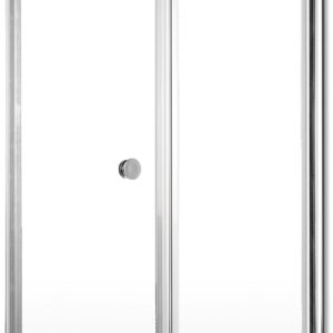 Drzwi prysznicowe wnękowe 90 cm – składane