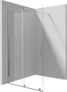 Ścianka prysznicowa walk-in 120 cm – przesuwna