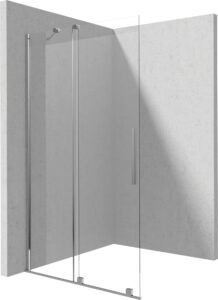 Ścianka prysznicowa walk-in 80 cm – przesuwna